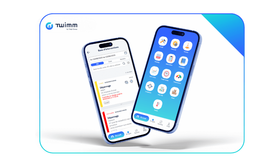 gmao mobile pour techniciens de maintenance Twimm