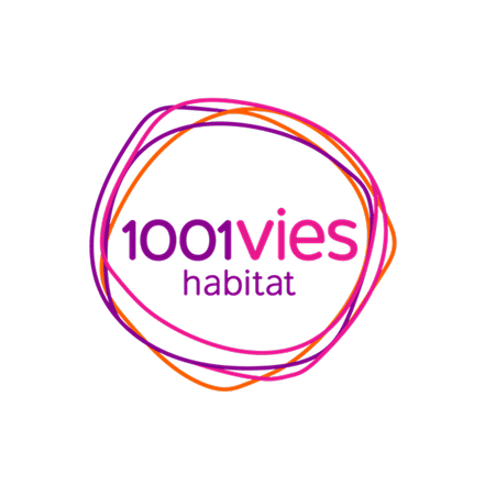 Logo de 1001 vies habitat client de Twipi Group.