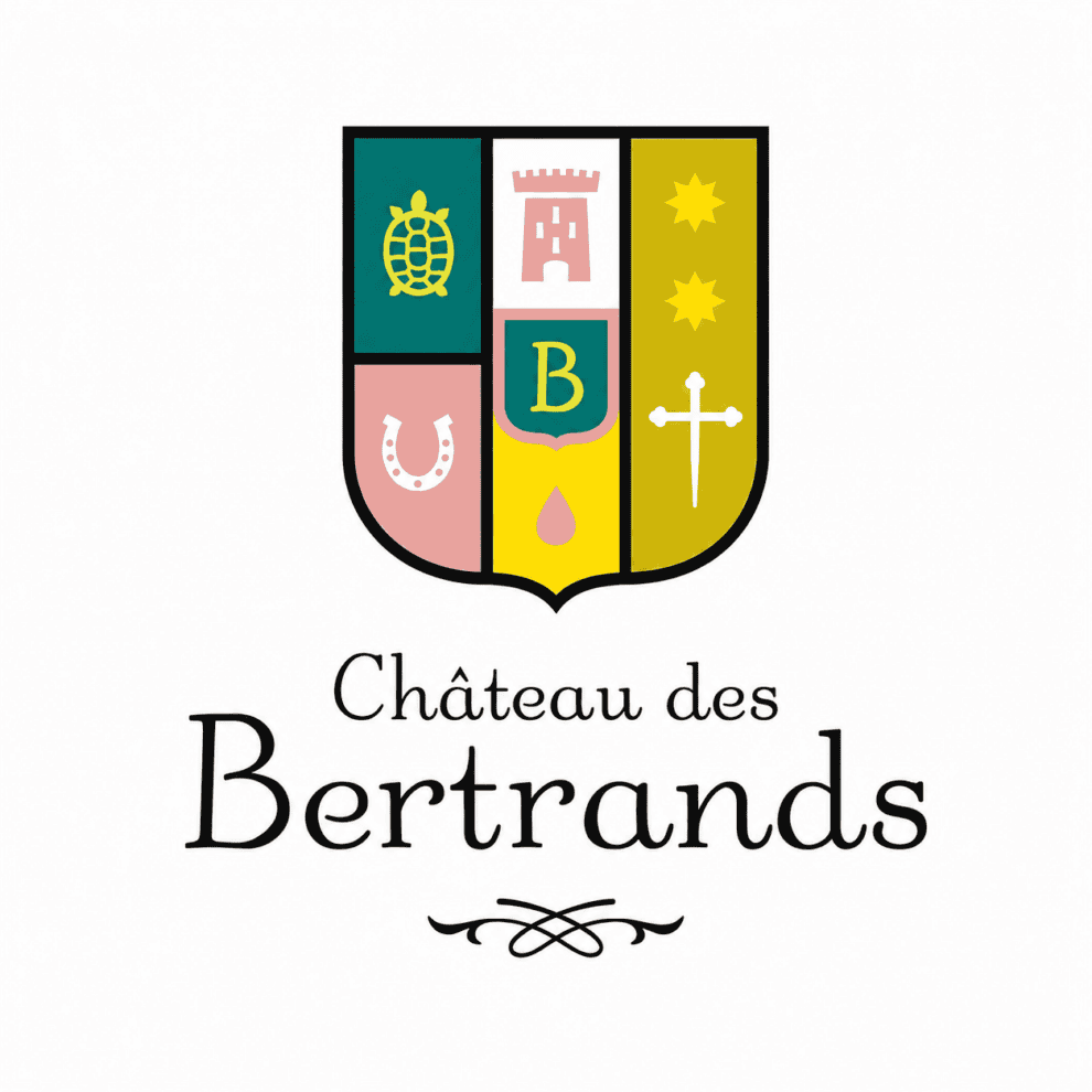 Accueil 40 Logo de Chateau des Bertrands client de Twipi Group.