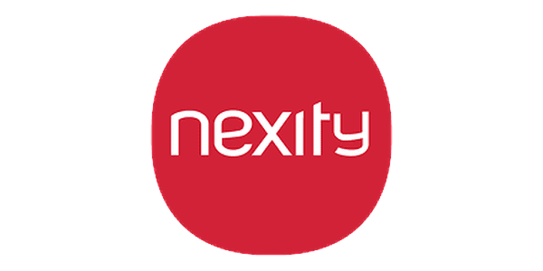Logo de Nexity client de Twipi Group.